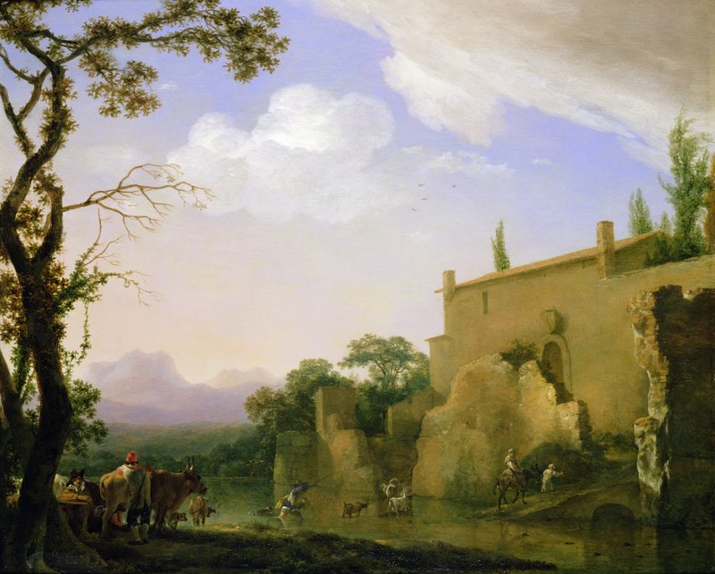 Jan Asselyn - An Italianate